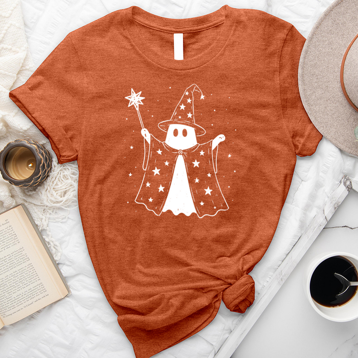 wizard ghost unisex tee
