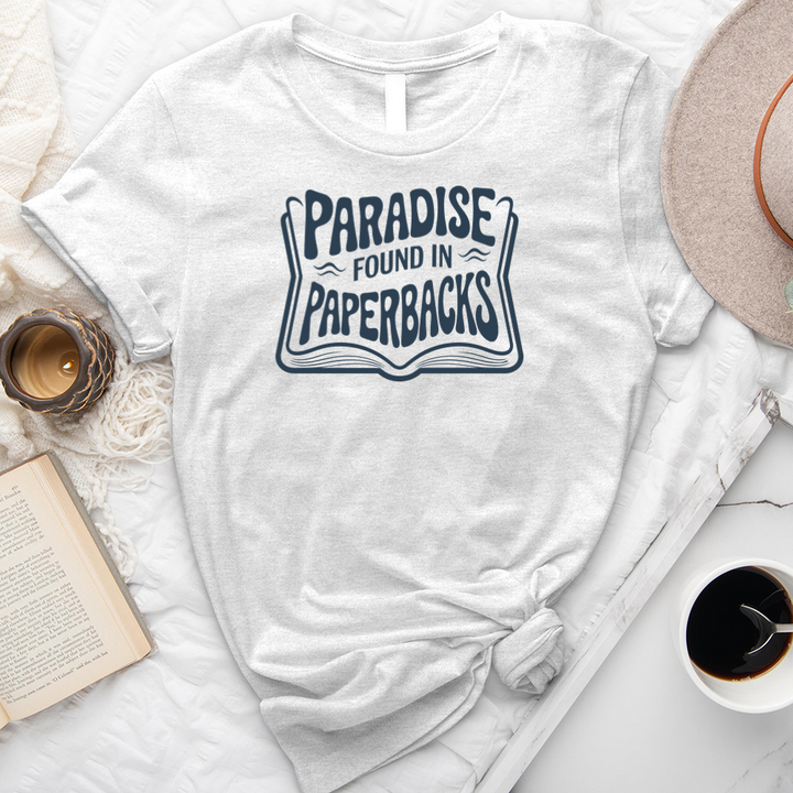 paradise in paperbacks unisex tee