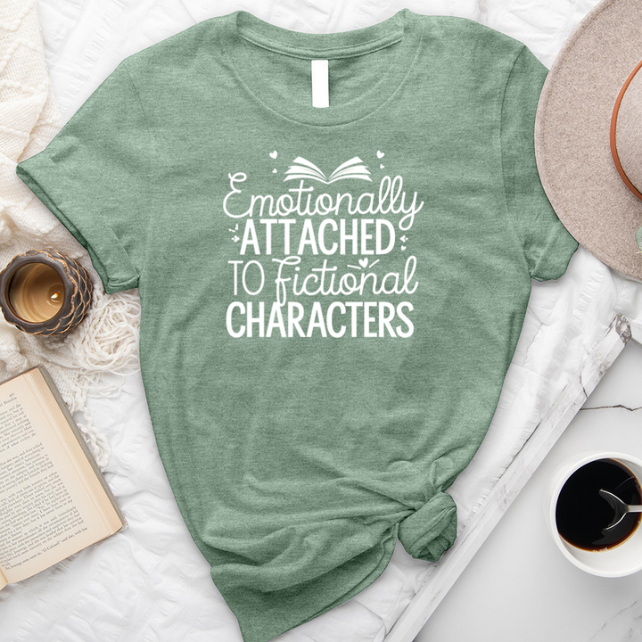 fictional characters unisex tee