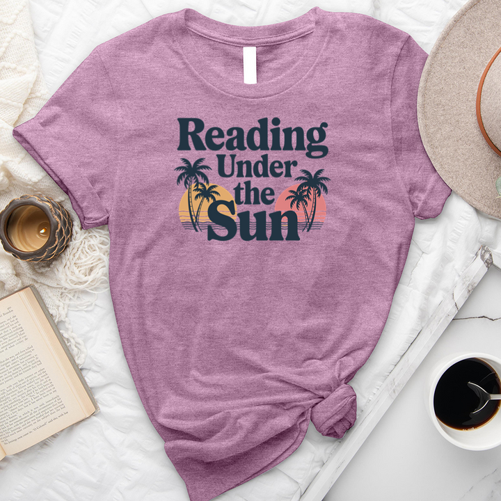 reading under the sun unisex tee