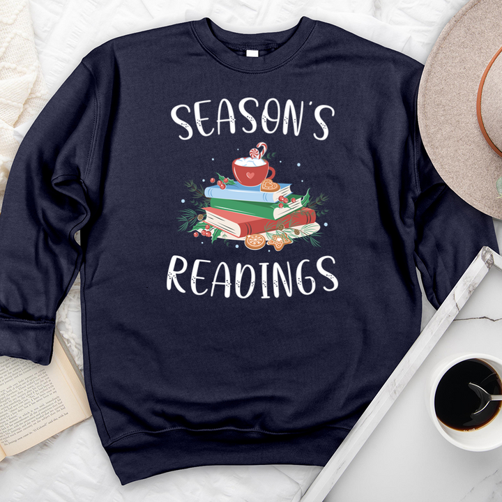 season's readings premium crewneck sweatshirt