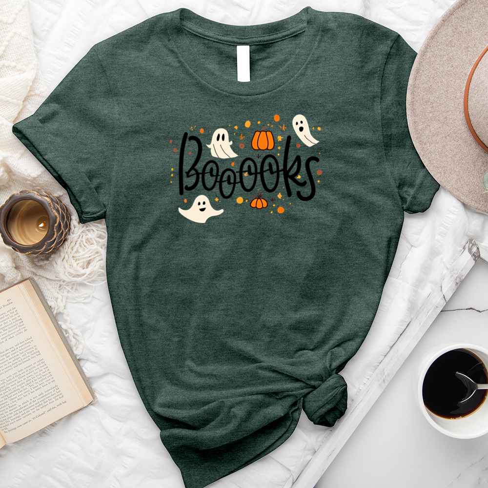 boooks small ghosts unisex tee