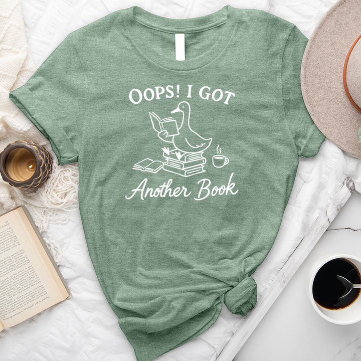 oops another book unisex tee