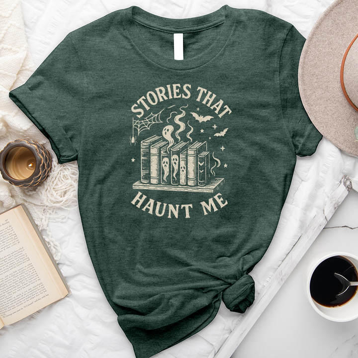 stories that haunt me unisex tee