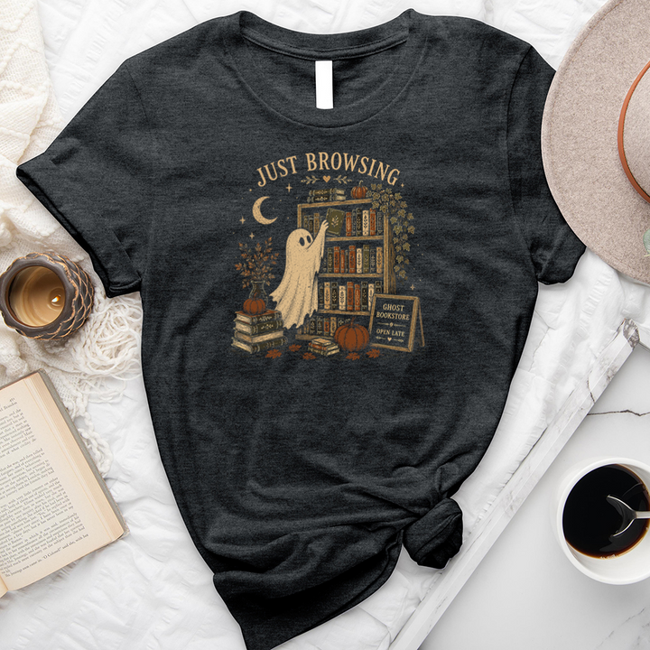 just browsing ghost unisex tee