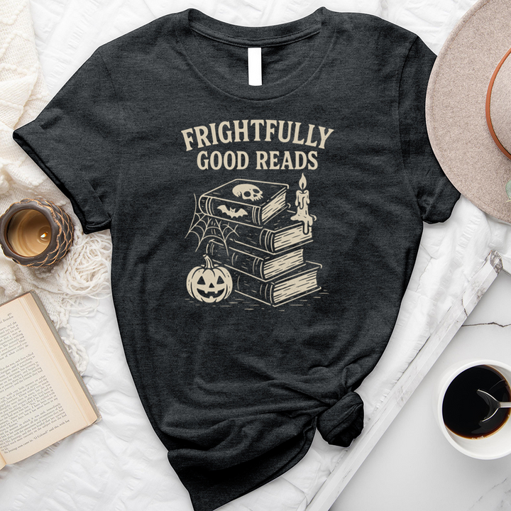 frightfully good reads unisex tee