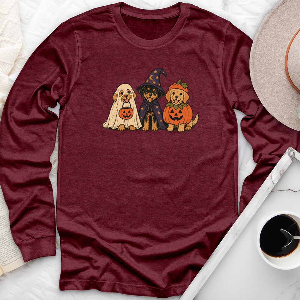 costume puppies long sleeve unisex tee