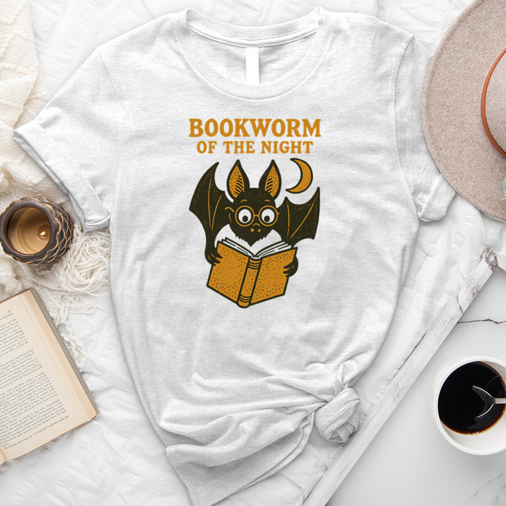 bookworm of the night unisex tee
