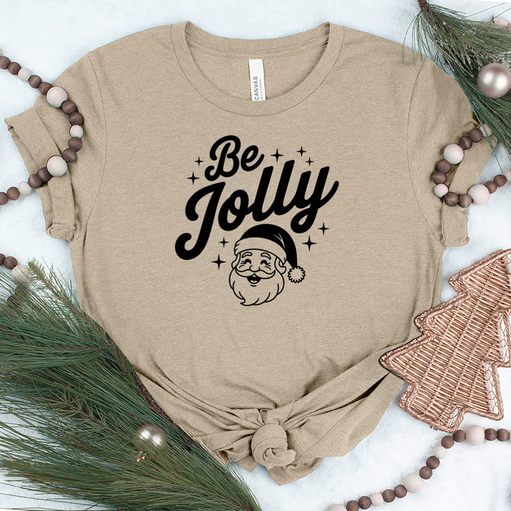 be jolly santa unisex tee