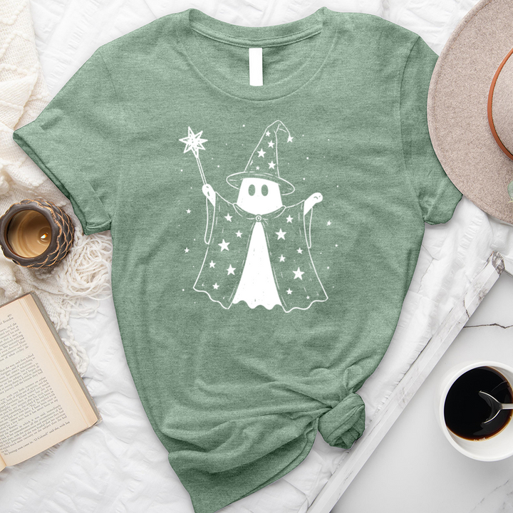 wizard ghost unisex tee