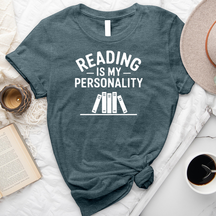 reading personality unisex tee