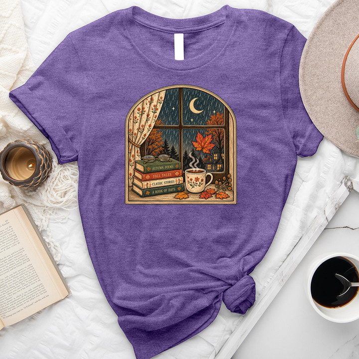 window into fall unisex tee