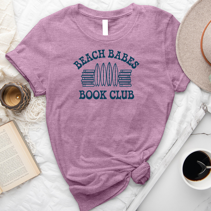 beach babes book club surf unisex tee