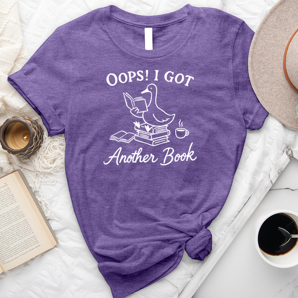 oops another book unisex tee