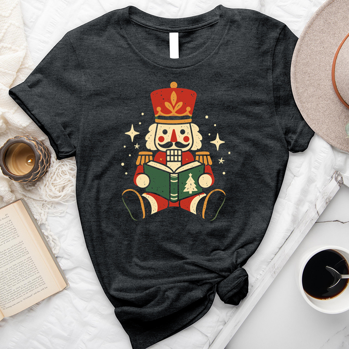 nutcracker reading unisex tee