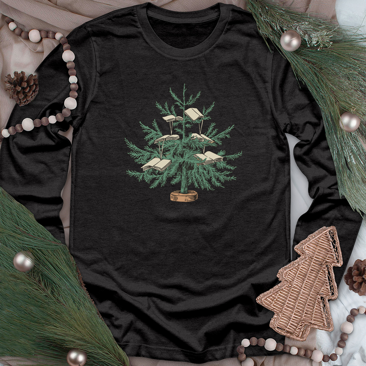 book ornaments long sleeve unisex tee