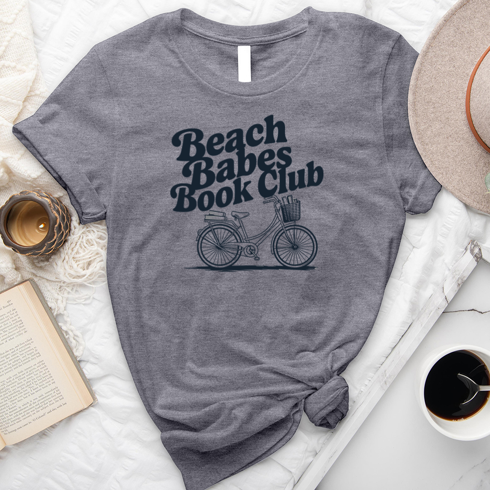 beach babes book club unisex tee