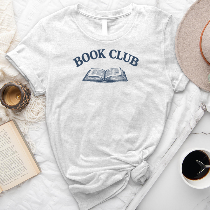book club book unisex tee