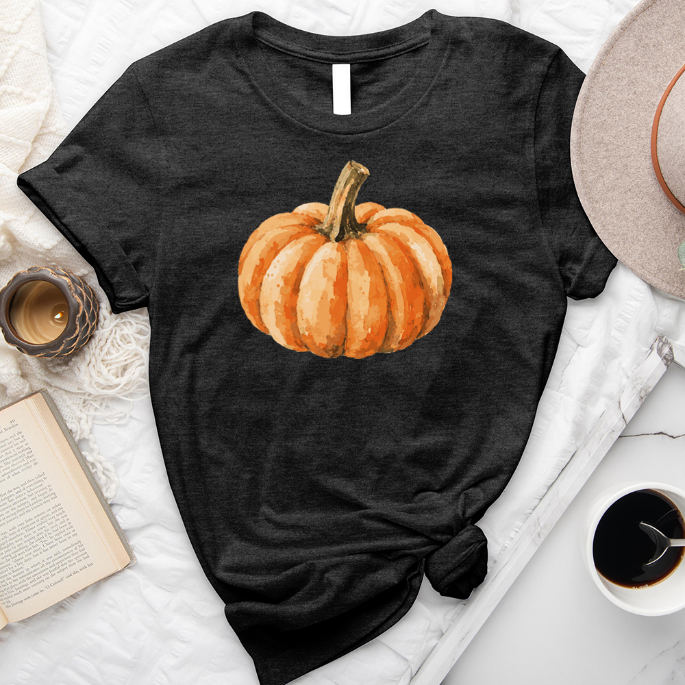painted pumpkin unisex tee