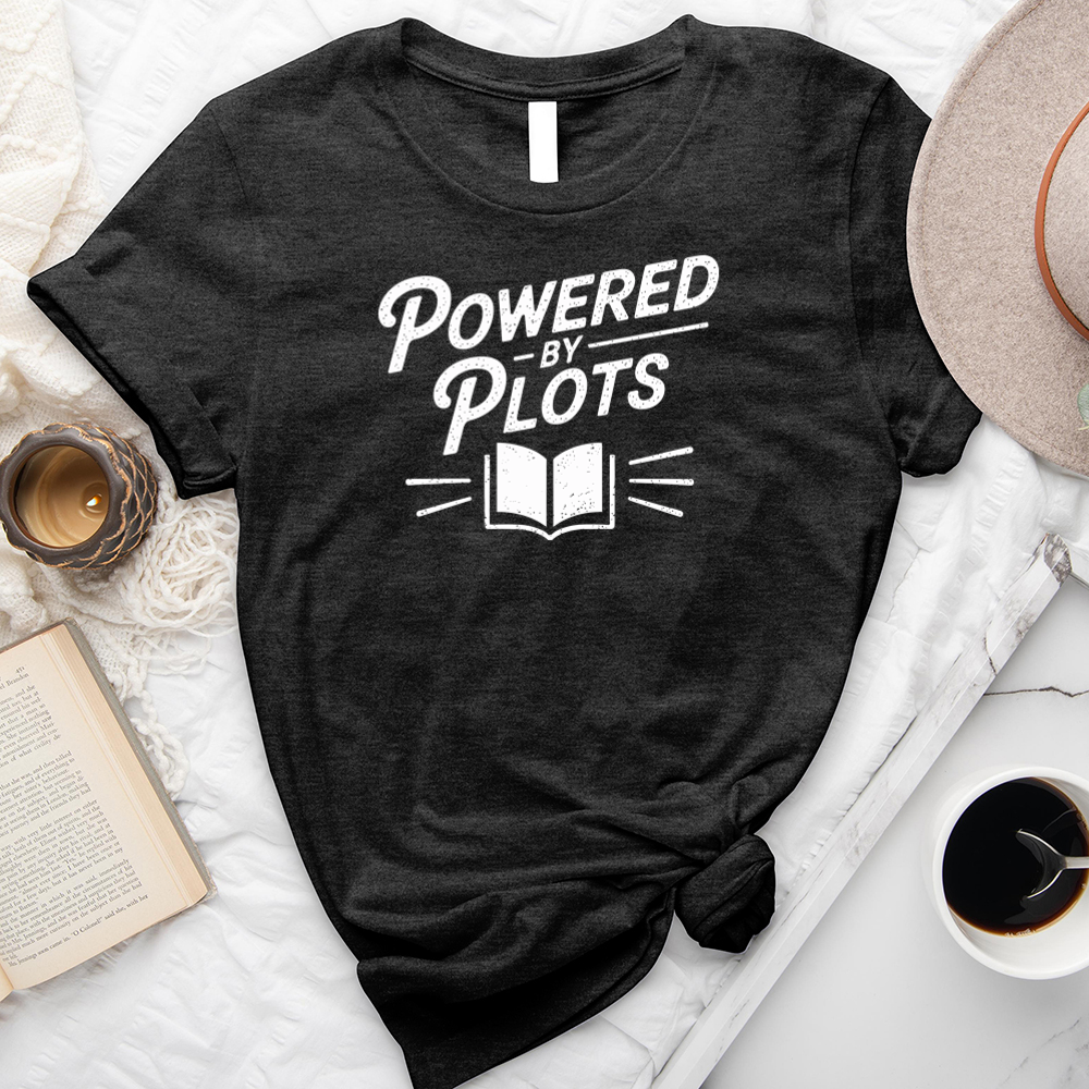 powered by plots unisex tee