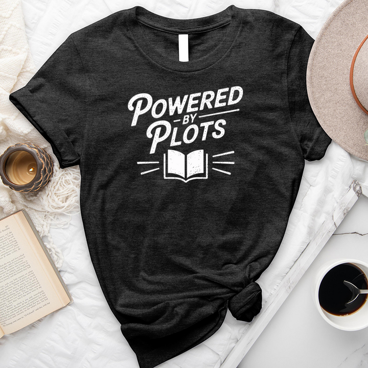 powered by plots unisex tee