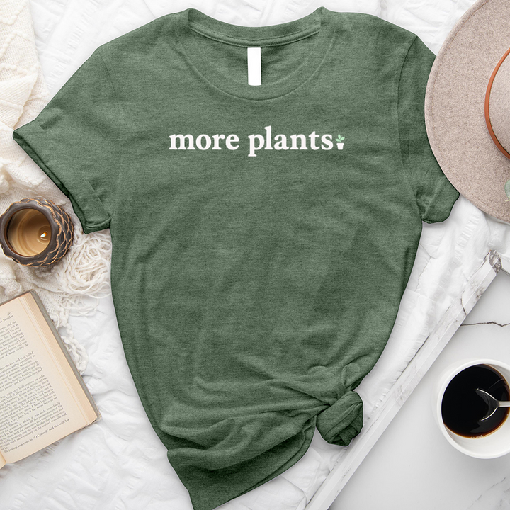 more plants unisex tee