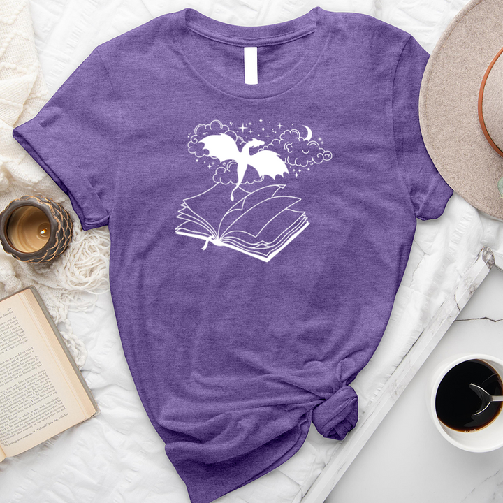 dragon book unisex tee