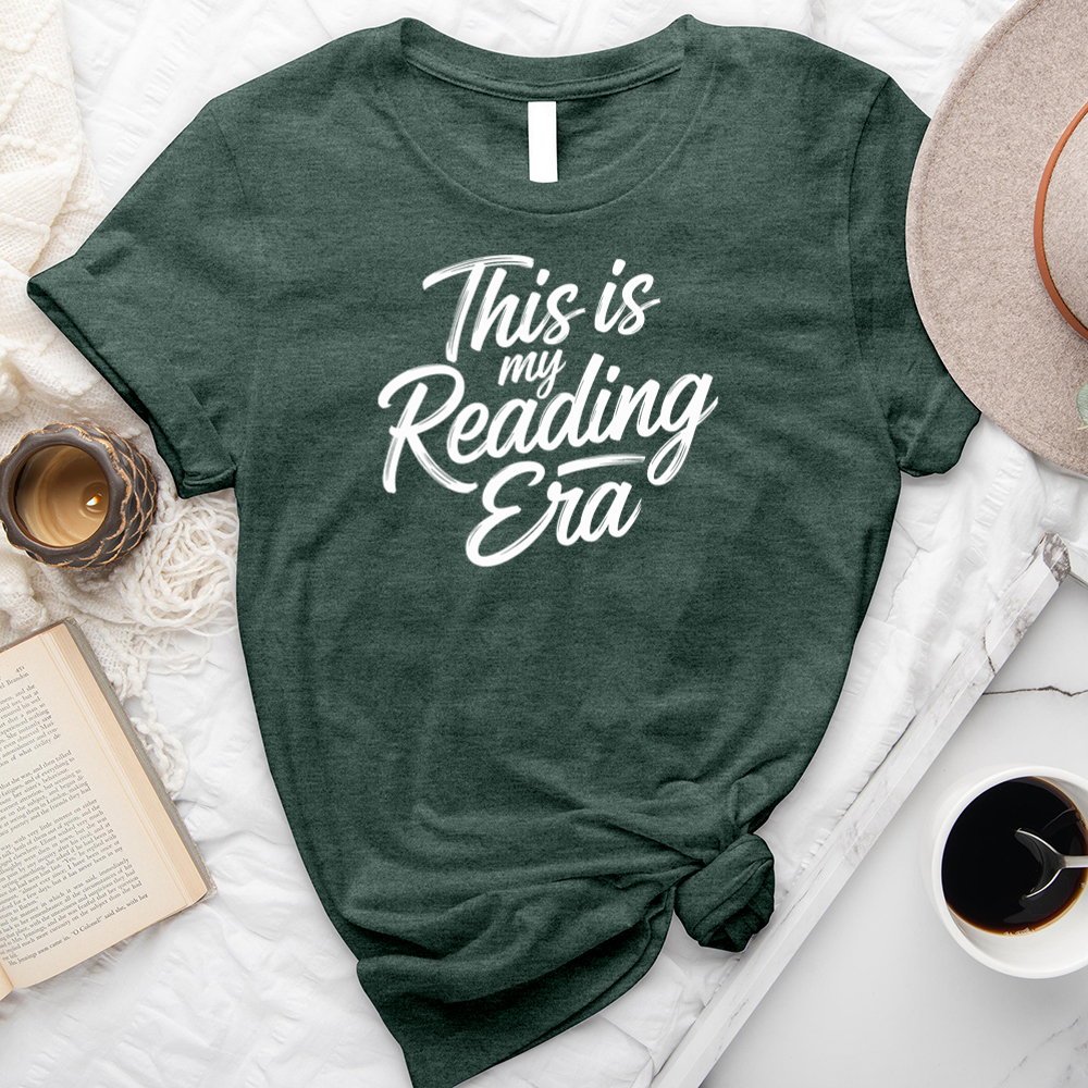 this is my reading era text unisex tee