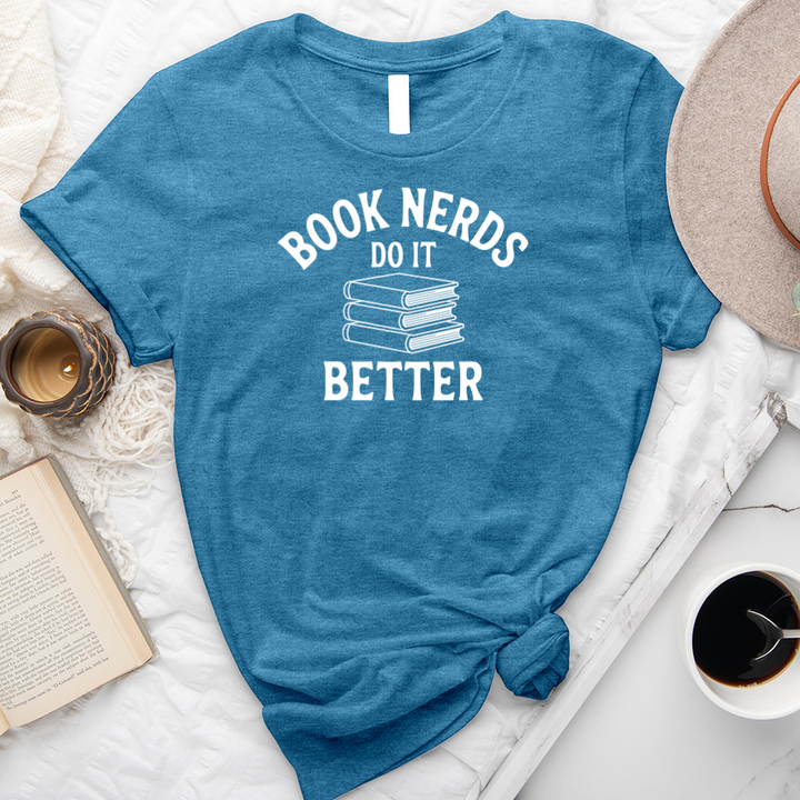 book nerds do it better unisex tee