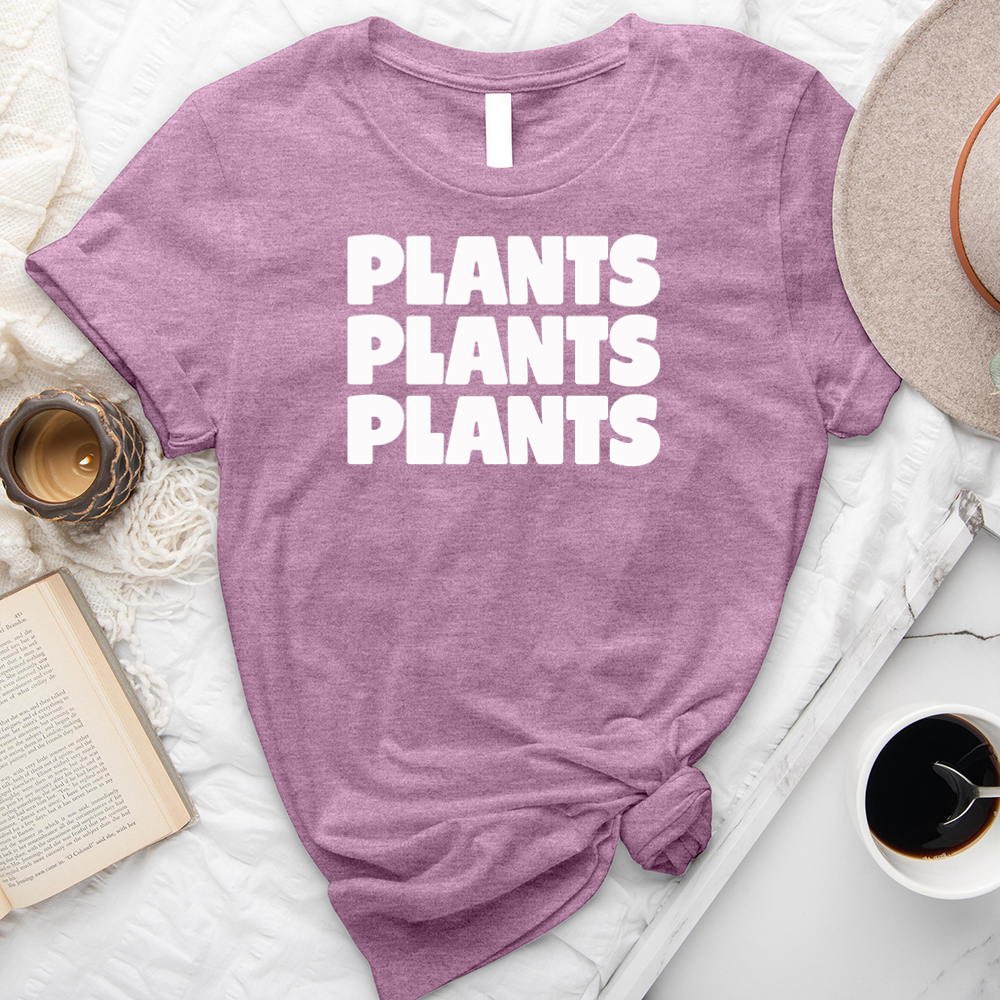 bold plants plants plants unisex tee