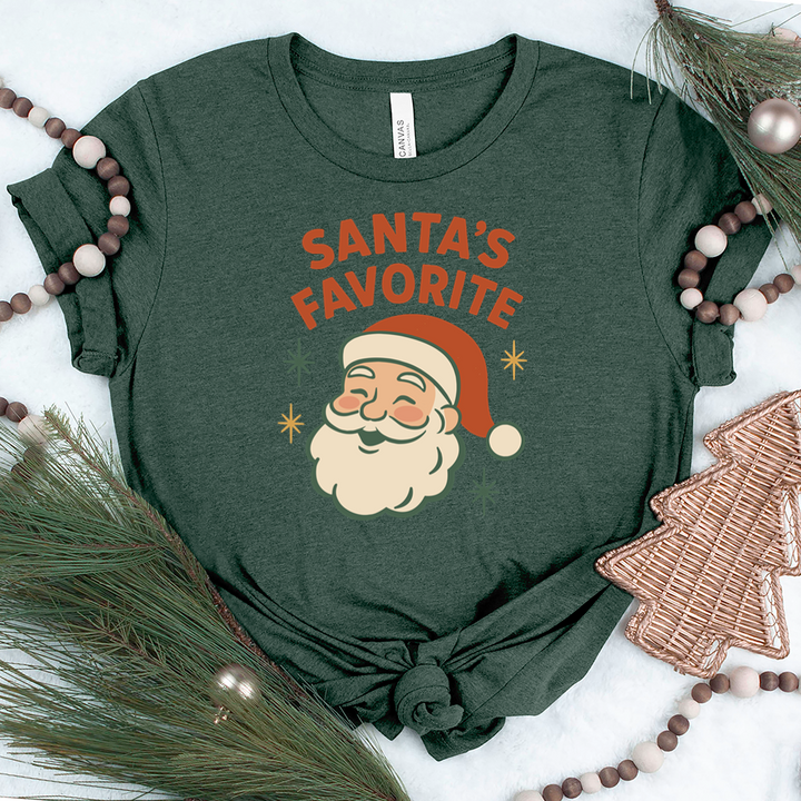 santa's favorite unisex tee