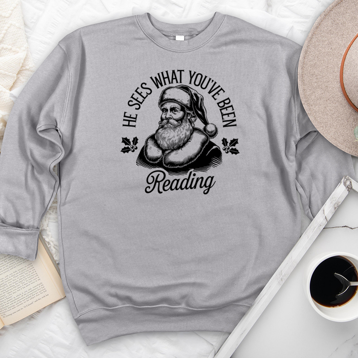 he sees premium crewneck sweatshirt