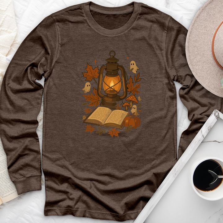 lantern lit stories long sleeve unisex tee