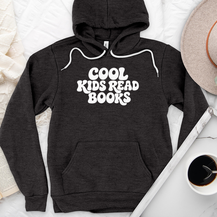 cool kids read books premium hoodie sweatshirt
