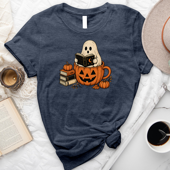 spooky bookworm unisex tee