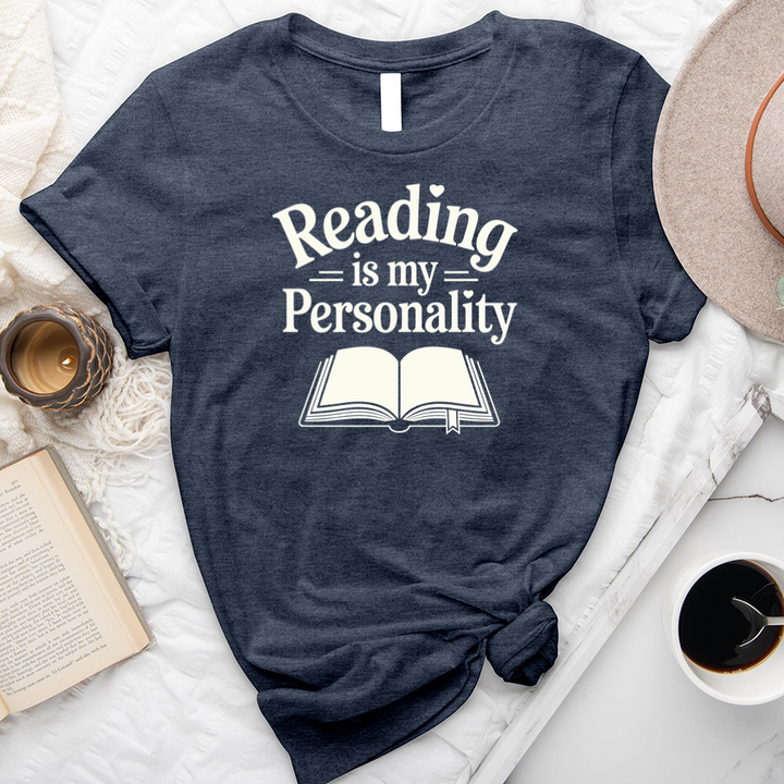 reading is my personality unisex tee