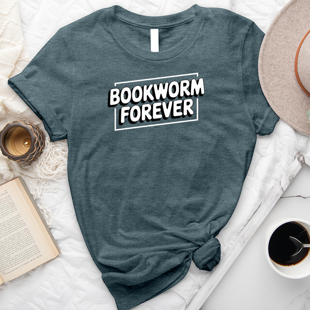 bookworm forever unisex tee