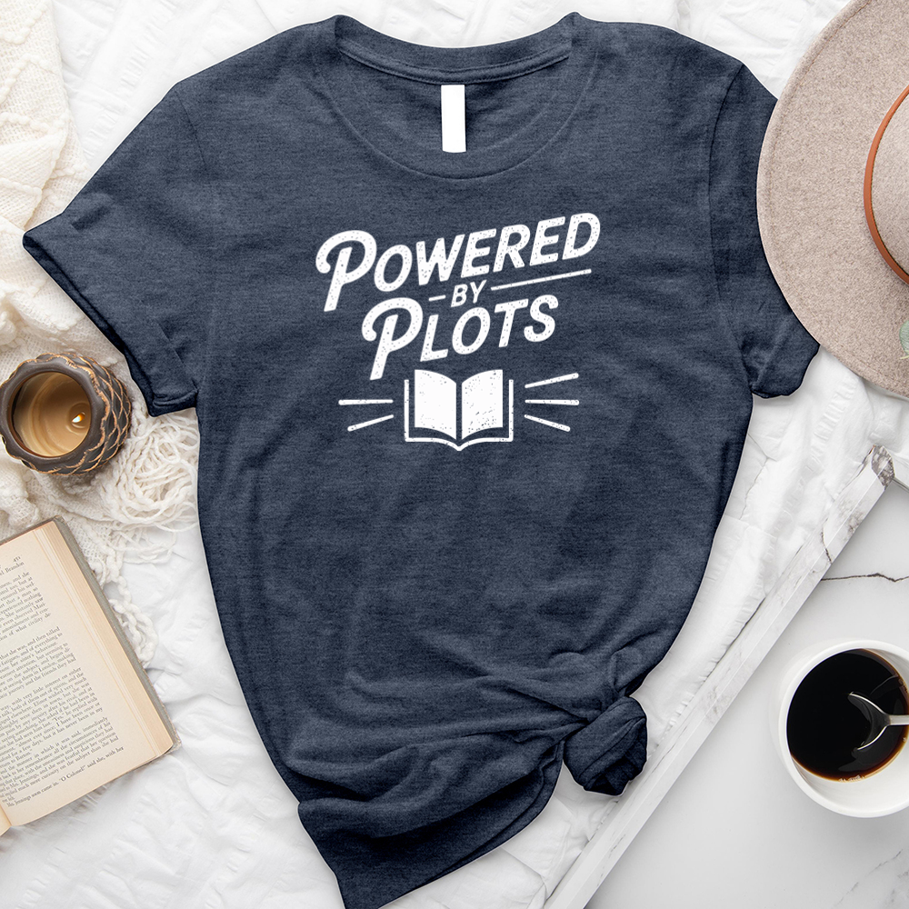 powered by plots unisex tee