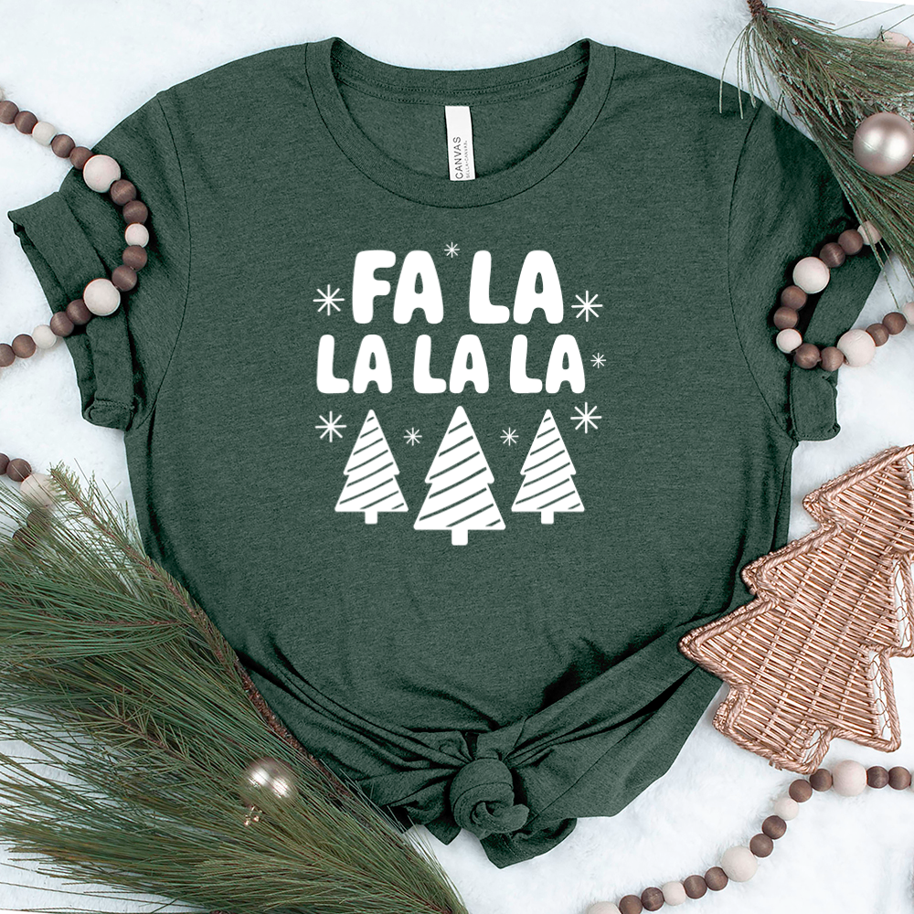 fa la la unisex tee