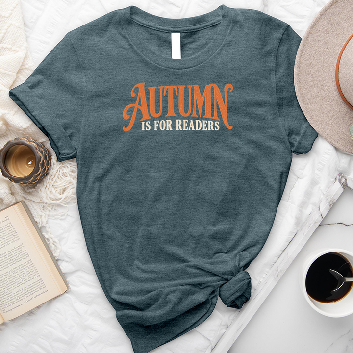 autumn for readers unisex tee