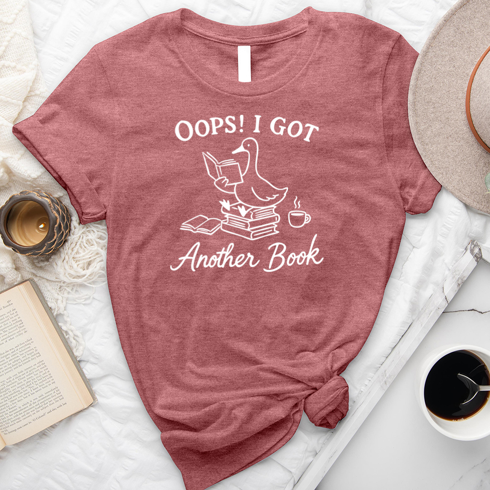 oops another book unisex tee