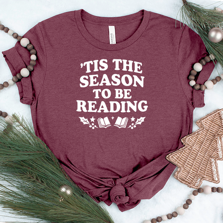 the season to be reading unisex tee