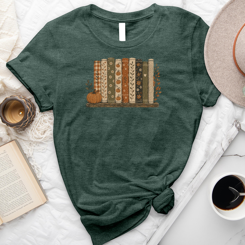 autumn shelf unisex tee