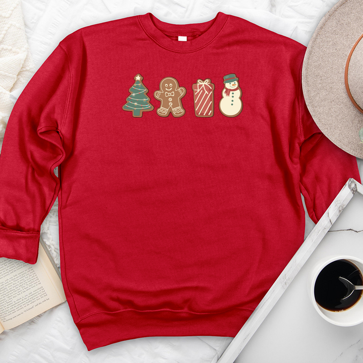 christmas cookies premium crewneck sweatshirt