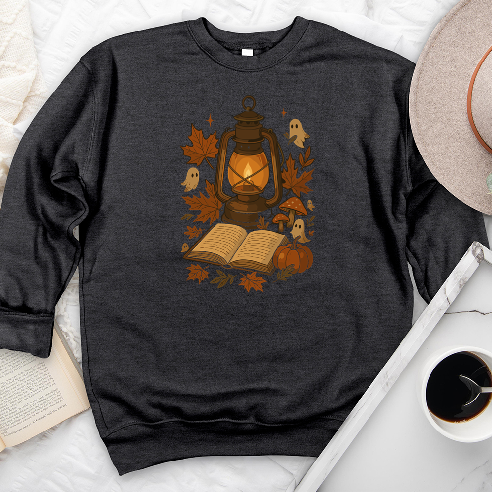 lantern lit stories premium crewneck sweatshirt