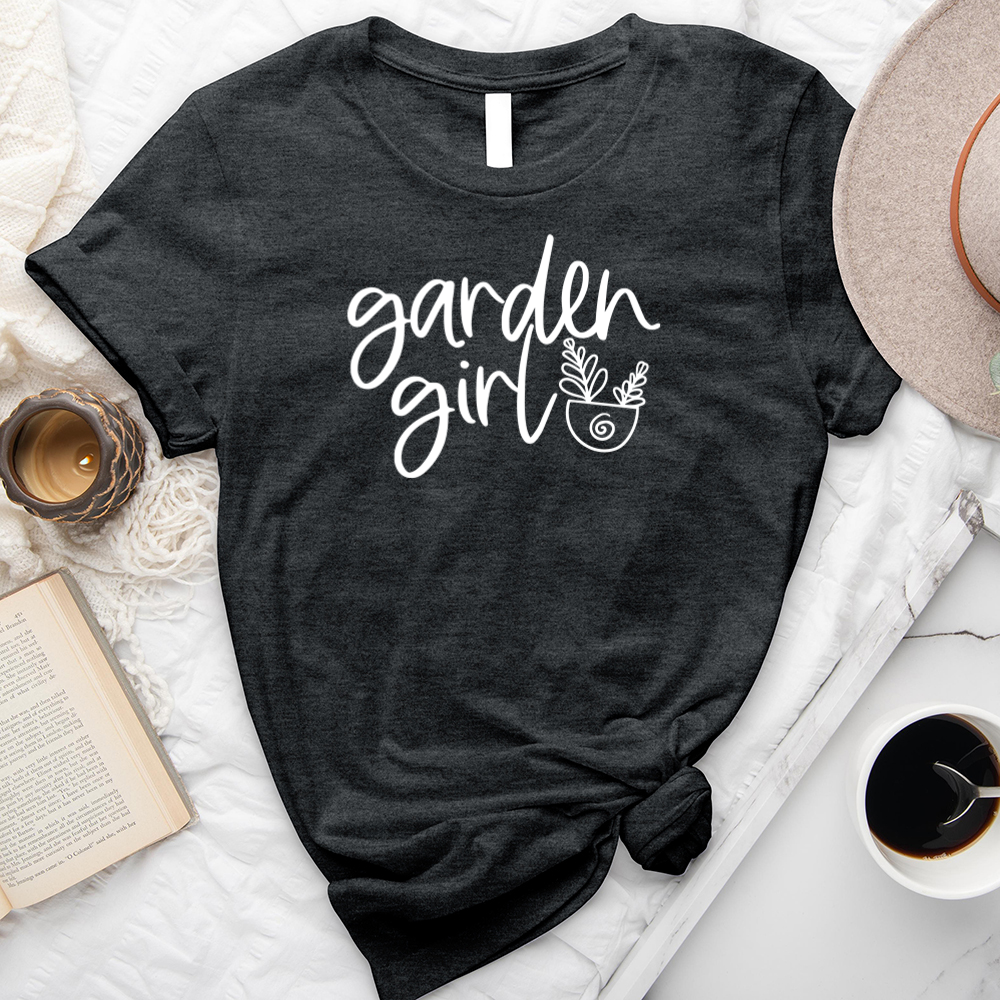 garden girl tee