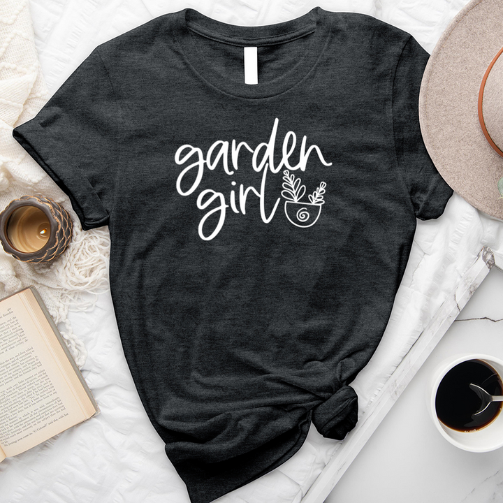 garden girl tee