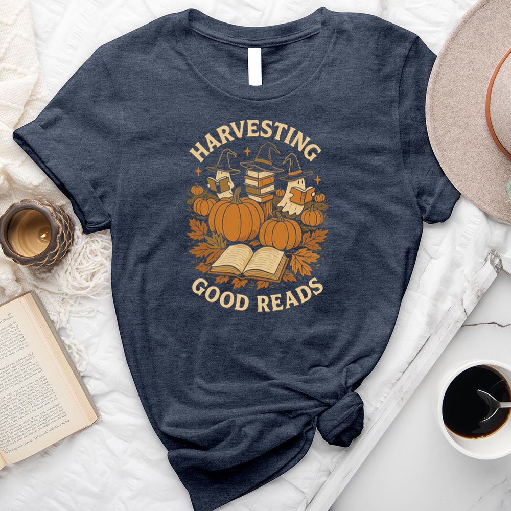 harvesting good reads unisex tee