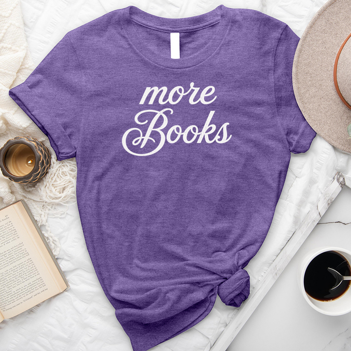 more books unisex tee