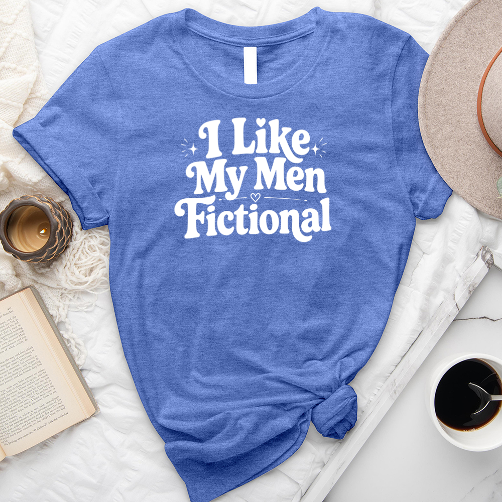 I like my men fictional unisex tee